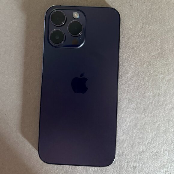 Apple iPhone 14 Pro Max 512GB Unlocked Deep Purple w/ 2 Cases - Picture 3 of 6